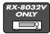 JVC RX-8032V - Voor de RX-8032VBK: - 1