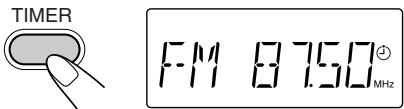 JVC UX-G200 - Activeer de dagelijkse timer. - 1
