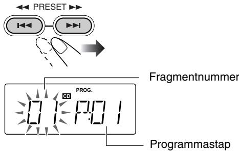 JVC UX-G200 - Programmeren van de weergavevolgorde— Geprogrammeerde weergave - 2
