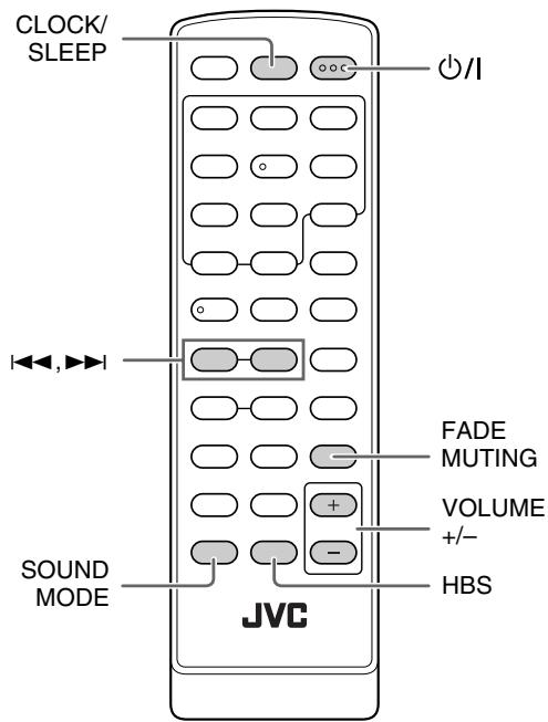 JVC UX-G200 - Opérations quotidiennes—Ajustement du son et autres ajustements - 1