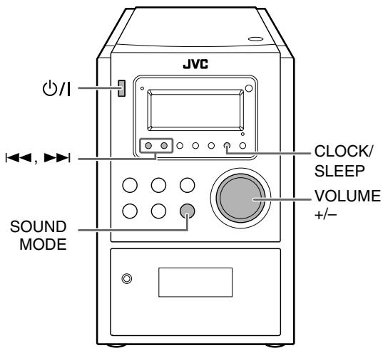 JVC UX-G200 - Dagelijkse bediening—Instellen van het geluid &amp; overige - 2