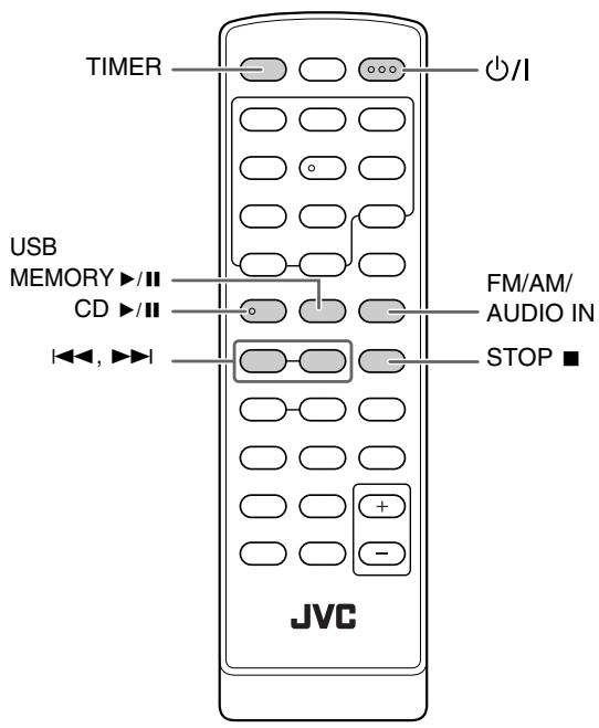 JVC UX-G200 - Gebruik van de dagelijkse timer - 1