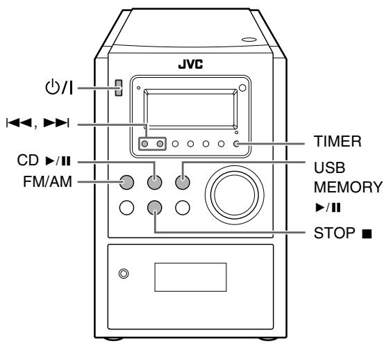 JVC UX-G200 - Täglich-Timer-Bedienungen - 2