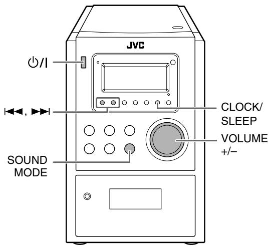 JVC UX-G200 - Opérations quotidiennes—Ajustement du son et autres ajustements - 2