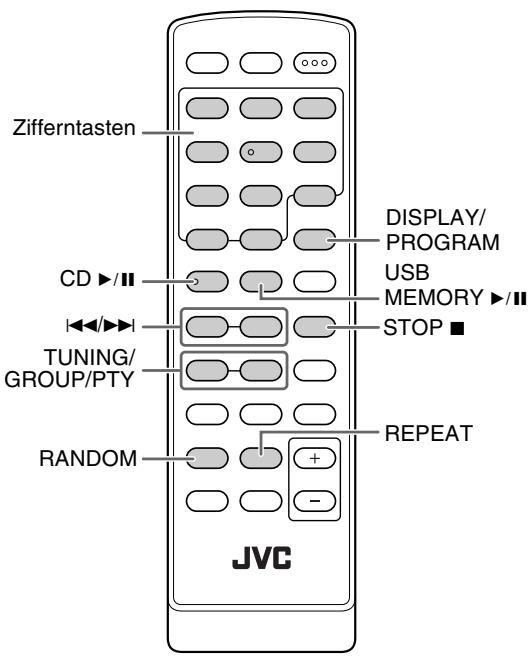 JVC UX-G28E - Fernbedienung - 1