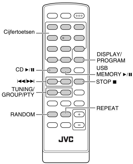 JVC UX-G28E - Afstandsbediening - 1