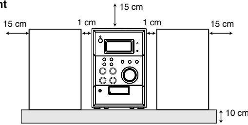 JVC UX-G28E - Voorzichtig: Goede ventilatie vereist - 1
