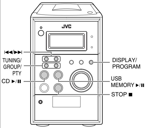 JVC UX-G28E - Afstandsbediening - 2