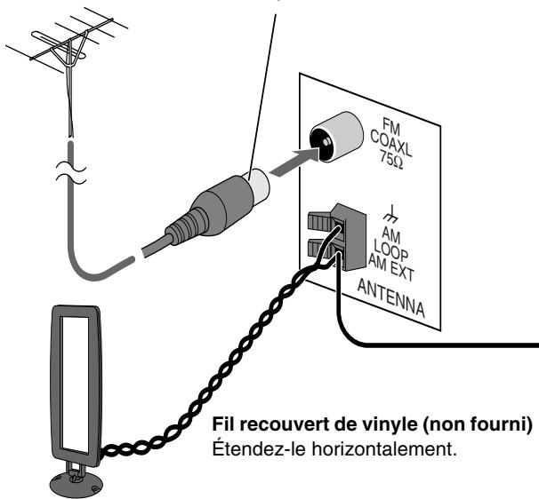 JVC UX-G28E - Antenne FM extérieure (non fournie) - 1