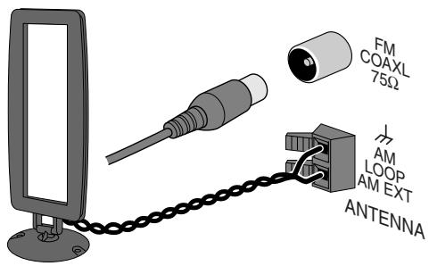 JVC UX-G28E - Schritt 3: Herstellen der Verbindungen zu Komponenten wie AM/FM-Antennen, Laufsprechern usw. (siehe Seiten 5 bis 6). - 1