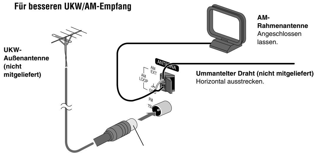 JVC UX-G45 - Schritt 3: Herstellen von Anschlüssen - 1