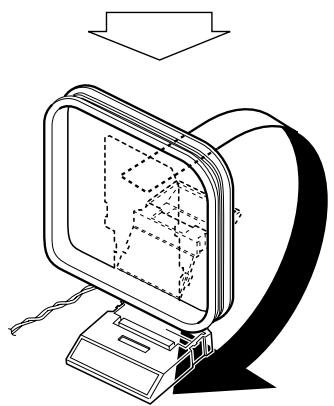 JVC UX-G45 - In elkaar zetten en aansluiten van de AM-ringantenne - 2