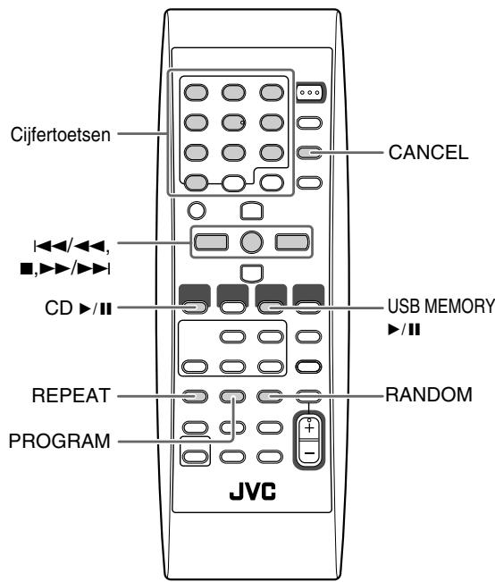 JVC UX-G45 - Afstandsbediening - 1