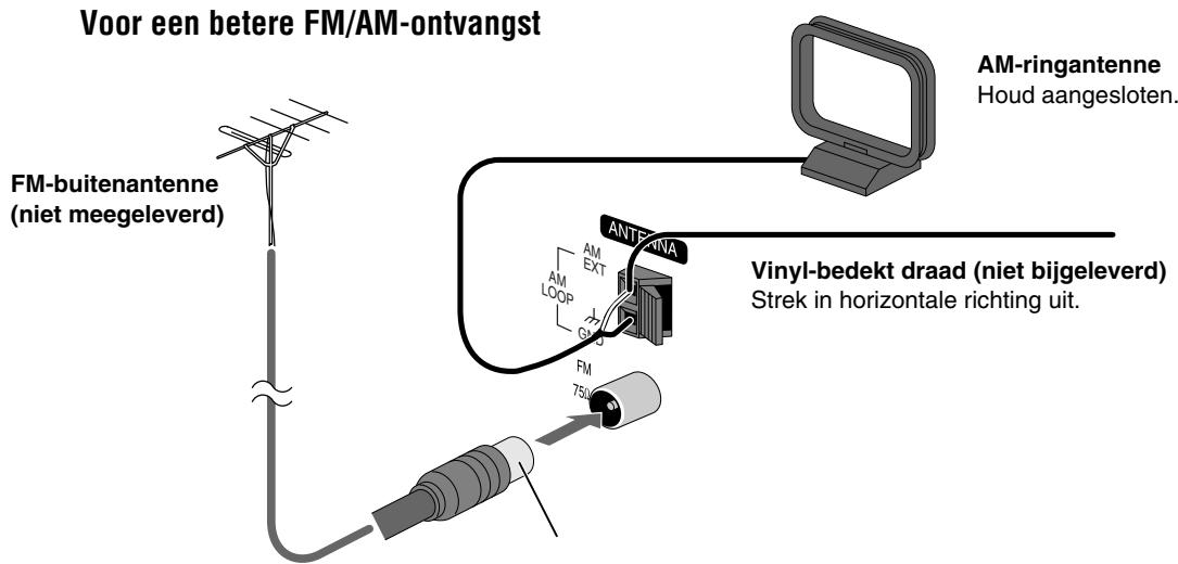 JVC UX-G45 - Stap 3: Aansluiten - 1
