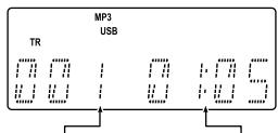 JVC UX-G45 - Indicazioni sul display principale - 5