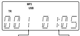 JVC UX-G45 - Indications sur l'affichage principal - 5