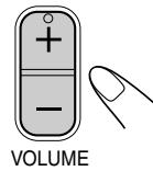 JVC UX-G45 - Regolazione del volume - 1