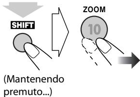 SHIFT (Mantenendo premuto...) ZOOM 10