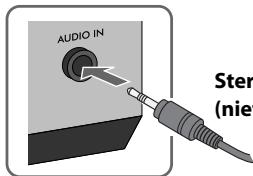 AUDIO IN Stereo (niet)