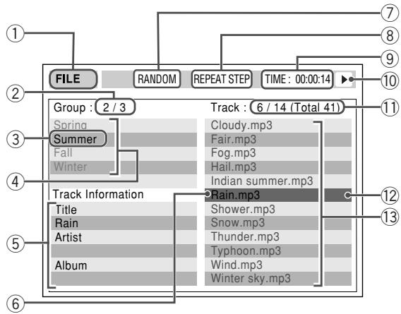 FILE RANDOM REPEAT STEP TIME : 00:00:14 Group : 2 / 3 Spring Summer Fall Winter Track Information Title Rain Artist Album Track : (6 / 14 (Total 41)) Cloudy.mp3 Fair.mp3 Fog.mp3 Hail.mp3 Indian summer.mp3 Rain.mp3 Shower.mp3 Snow.mp3 Thunder.mp3 Typhoon.mp3 Wind.mp3 Winter sky.mp3
