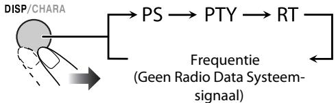 JVC UX-G950VE - ■ Tonen van "Radio Data Systeem" informatie - 1