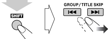 SHIFT GROUP/TITLE SKIP