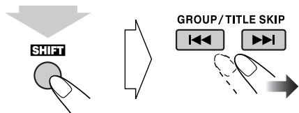 SHIFT GROUP/TITLE SKIP