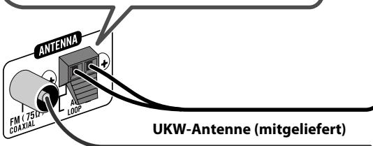 ANTENNA FM (75Ω) COAXHL LOOP UKW-Antenne (mitgeliefert)