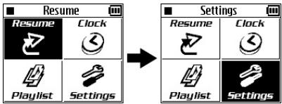 JVC XA-HD500S - Välja menysprák - 1