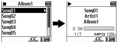 JVC XA-HD500S - Selección una faixa e inicia sua leitura. - 5