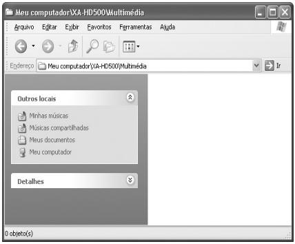 JVC XA-HD500S - Transferência de ficheiros através da operação de "arrastar e largar" - 7