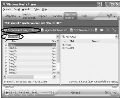 JVC XA-HD500S - Kies als hierboven en klik verzolgens op . - 2