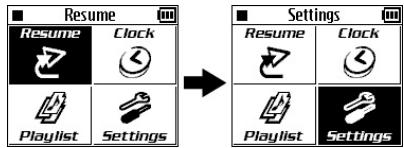 JVC XA-HD500S - Selezione della lingua del menu - 1