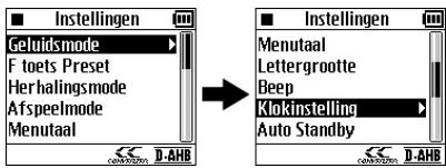 JVC XA-HD500S - Kies de menutaal - 4