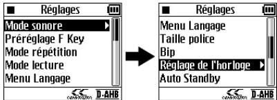 JVC XA-HD500S - Réglage de la date et de l'heure - 1