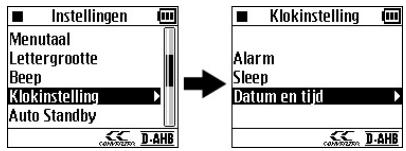 JVC XA-HD500S - Kies de menutaal - 5
