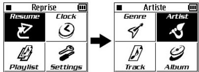 JVC XA-HD500S - Choisissez une plage et démarrez la lecture. - 2