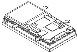 JVC XA-HD500S - Separe la placal del compartmento inferior. - 1