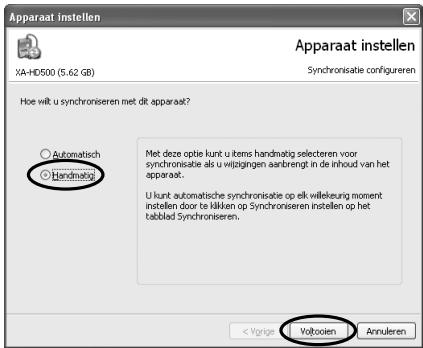 JVC XA-HD500S - Kies als hierboven en klik verzolgens op . - 1