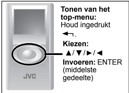 JVC XA-HD500S - Kies een fragment en start de weergave. - 1