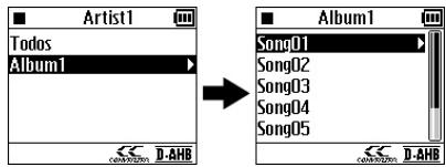 JVC XA-HD500S - Selección una pista e inicia la reproducción. - 4