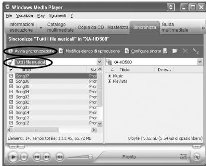 JVC XA-HD500S - Selezionare come sopra, quindi scegliere OK - 2