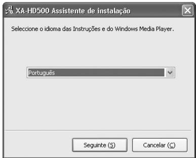 JVC XA-HD500S - Definição da data e da hora - 5