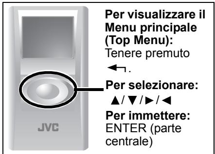 JVC XA-HD500S - Impostazione della lingua del menu e della data e ora - 1