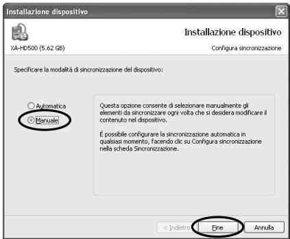 JVC XA-HD500S - Selezionare come sopra, quindi scegliere OK - 1