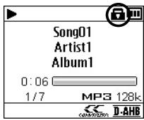 JVC XA-HD500S - Lås betjeningsknapperne - 1