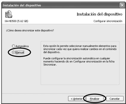 JVC XA-HD500S - Transferencia de archivos con Windows Media Player 10 - 3