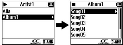 JVC XA-HD500S - Välj ett spår och starta uppspelning. - 4