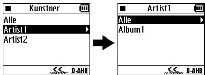 JVC XA-HD500S - Vaelg et spor og start afspilning. - 1