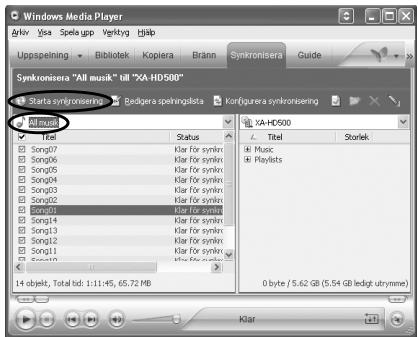 JVC XA-HD500S - Välj enlicht ovan och klicka)darefter på <  OK> - 2